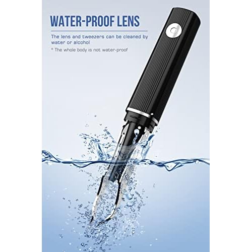 Hair Removal Tweezer with 1080p Camera, Ultimate Precision: Tweezer with Camera - Perfect for Delicate Tasks! - - Ear Hair Eyebrow Tweezer