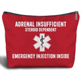 Nurse Doctor Medical Bag,Nurse Travel Adrenal Insufficiency,Emergency Injection Bag for Travel