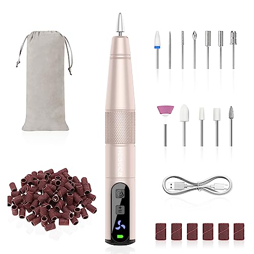 Electric Nail Drill PRO+ HEBECA 240pcs Sanding Bands, 80# 120# 150# 180#