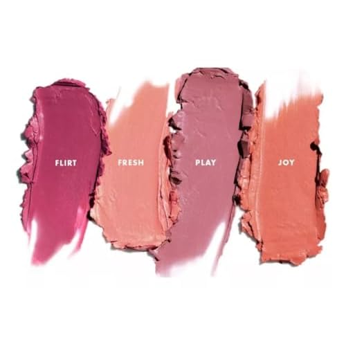 FARMASi Blush Stick, Romantic Rose ? Smooth & Conditioning, Dermatologically Tested Radiant Glow for Lips & Cheeks, 0.14 oz / 4 g, Flirt