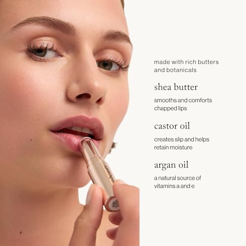 goop Beauty Lip Balm Trio | Clean Moisturizer for Chapped, Cracked & Dry Lips | Clear, Garnet, & Rose | Tinted for Sheer Color | Petroleum Free | 0.16 fl oz Each