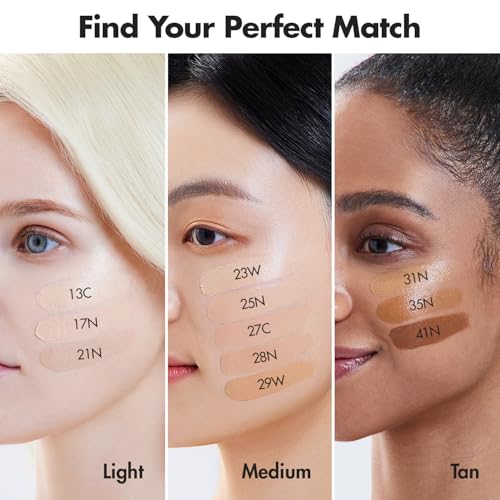 AGE20'S Signature Essence Pact SPF 50+ | Pack of 2 | 21N VANILLA | Cream Foundation, Dewy Finish, Natural Coverage | Korean Cushion Foundation