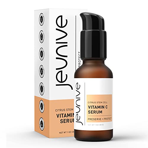 Citrus Stem Cells Vitamin C Serum with Anti-Aging Hyaluronic Acid & Citrus Stem Cells | Day and Night Nourishment to Refresh and Even Blemishes for that Special Glow, 1 oz (28g)