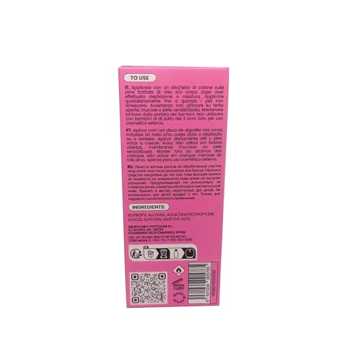 Depileve Folisan - Post Wax Oil, Relieves Razor Burn, Razor Bumps and Ingrown Hair, Astringent, Skin Moisturizer, Gentle Exfoliator - 5 oz