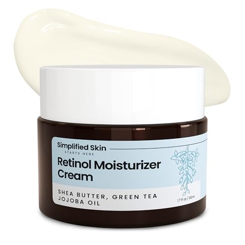 Retinol Cream for Face ? 2.5% Retinol Moisturizer for Fine Lines, Firming & Collagen Boost ? Anti-Aging Night Wrinkle Cream with Hyaluronic Acid ? 1.7 Oz