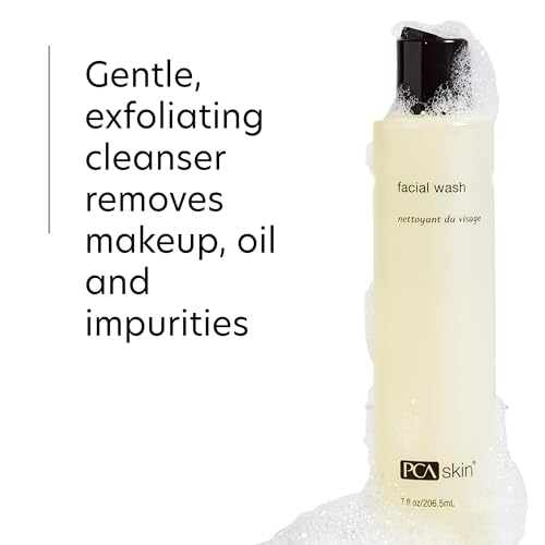 PCA SKIN Gentle Foaming Face Wash, Hydrating Facial Cleanser, Removes Makeup and Hydrates and Purifies Skin, Good for Sensitive, Combination, Normal, and Acne-Prone Skin, Gentle Face Wash