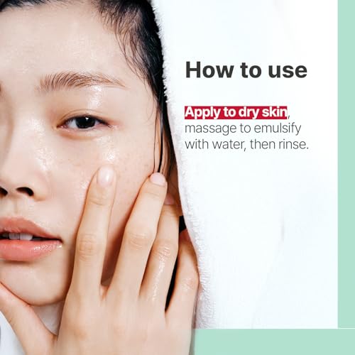 Illiyoon Gentle Deep Cleansing Oil | Lightweight Facial Cleanser with Coconut Oil & AHA/BHA for Makeup, Fragrance-Free, Sebum & Blackhead Removal, Korean Skin Care, 8.45 fl.oz.