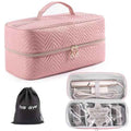 Hair Tools Travel Case with Black Hair Dryer Bag, Large Hair Tools Travel Carrying Case for Shark FlexStyle/SmoothStyle - Hair Air Wrap Dryer Storage Case Flat Curling Iron Travel Organizer