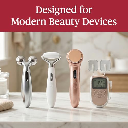 2-in-1 Microcurrent Conductive Gel with Hyaluronic Acid ? 8.45 oz Anti-Aging Hydrating Serum & Facial Toning Activator for Beauty Devices ? Silky Non-Sticky Glide, Fragrance-Free Leave-On Skincare