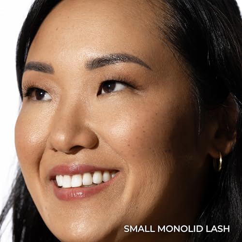 Best False Lashes for Monolids Starter Kit - Natural Strip Lashes, Smaller Sizes, Eyelid Lifting for Heavy Eyelids - 3 Pairs of Lashes, Lash Applicator, and Lash Adhesive - Hannah Cho Beauty