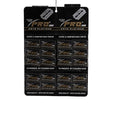 Pro 500 Cryo platinum Double Edge Razor Blades, Chromium Coated, Saloon Pack, 20 Counts(5 Blades Each Counts)