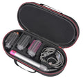 RLSOCO Hard Case for Dyson Airwrap i.d./Airwrap Co-anda2x Multi-Styler and Dryer - Fits 4pcs Long Barrels or Short Barrels - Black (Case Only,Hair Styler is not Included)
