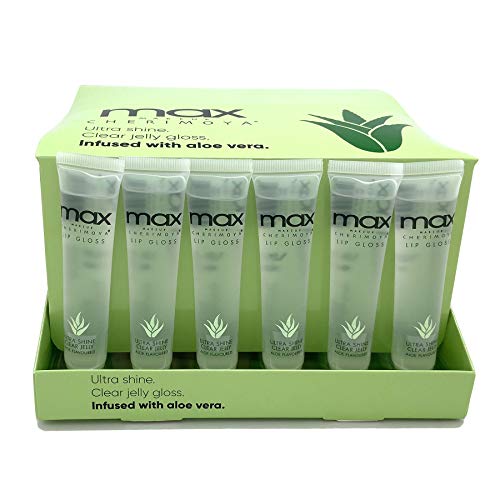 Cherimoya 6Pack MAX Makeup Lip Polish (Aloe Vera)