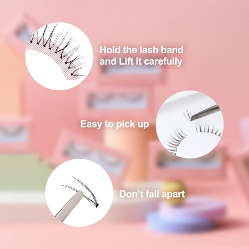 EYEME Cutting Eyelash NO.V32 ? 5 Set Pack, Customizable Cluster Lashes with Layered Short & Long Fibers for a Soft, Romantic Look, Lightweight & Flexible, K-Beauty