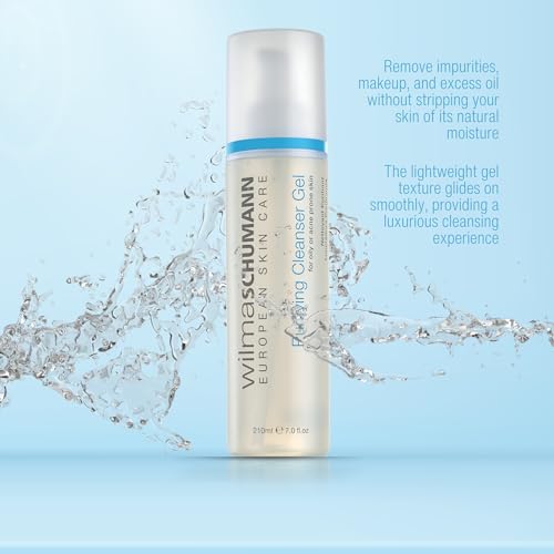 WILMA SCHUMANN Purifying Face Cleanser Gel, Daily Face Wash, Facial Cleanser for Acne, 7 oz