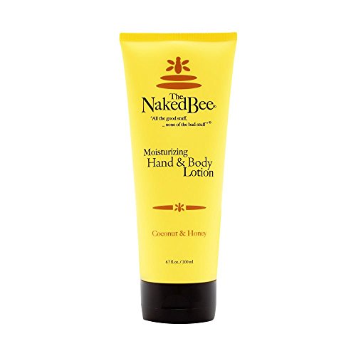The Naked Bee Hand & Cuticle Healing Salve (1.5oz/Sunflower, Beeswax & Shea Butter) + Moisturizing Hand & Body Lotion 6.7oz Coconut & Honey