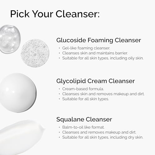 The Ordinary Squalane Cleanser, Facial Cleansing Balm and Hydrating Makeup Remover