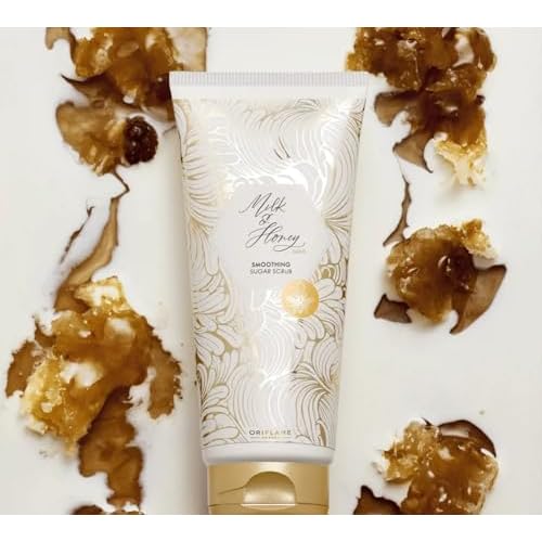 Oriflame milk and honey gold sugar scrub - 200ml - Business Buzz