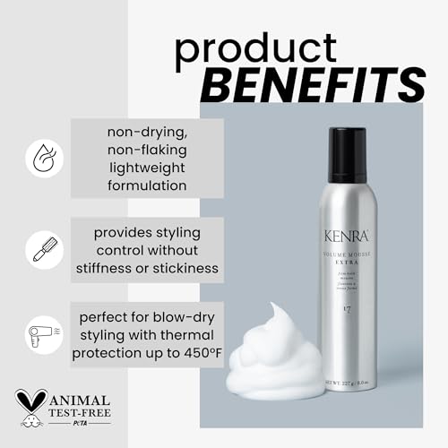 Kenra Professional Perfect Medium Spray 13 | Provides Styling Control Without Stiffness | Medium Hold | Fast-Drying Formulation | High Shine Finish | All Hair Types