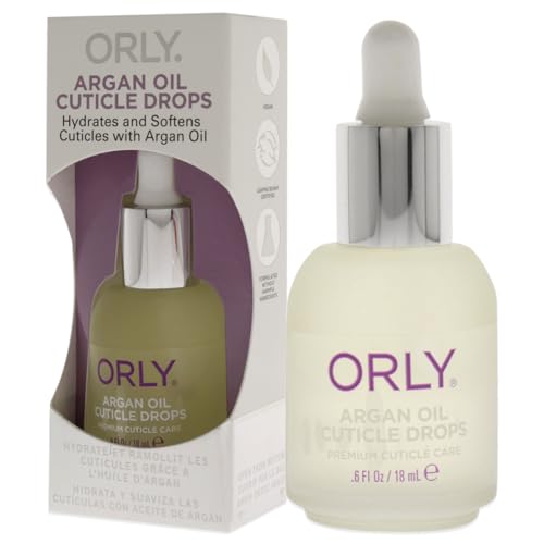 Argan Oil Cuticle Drops by Orly for Women - 0.6 oz Oil