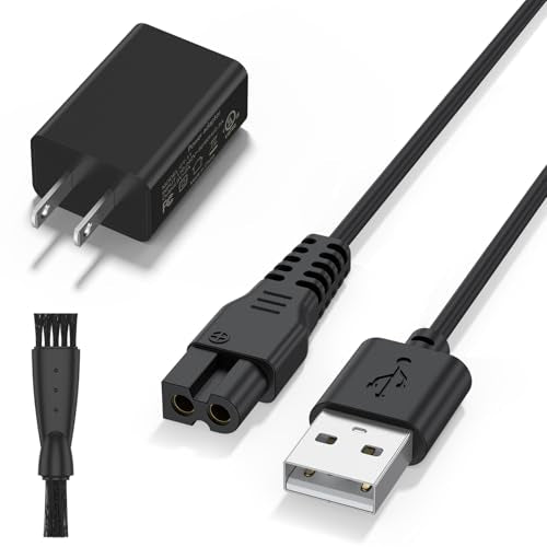 Meridian Trimmer Charger, 3.3ft 5V USB Replacement Charging Cord for Meridian Original M2B M2C M2A M2G Grooming Electric Shaver Trimmer Razors