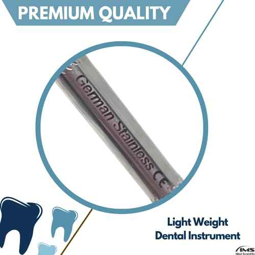 Professional Dental Tartar Scraper Tool Oral Picks to Remove Calculus from Teeth, Plaque Remover, Tooth Scraper for Oral Hygiene Care Made of Stainless Steel (EXP #90)