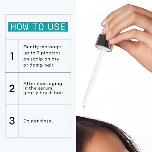 Nioxin Age Defense Anti-Aging Hair Serum | Leave-in Scalp Treatment with Peptides | 2.3 Fl Oz | 70mL