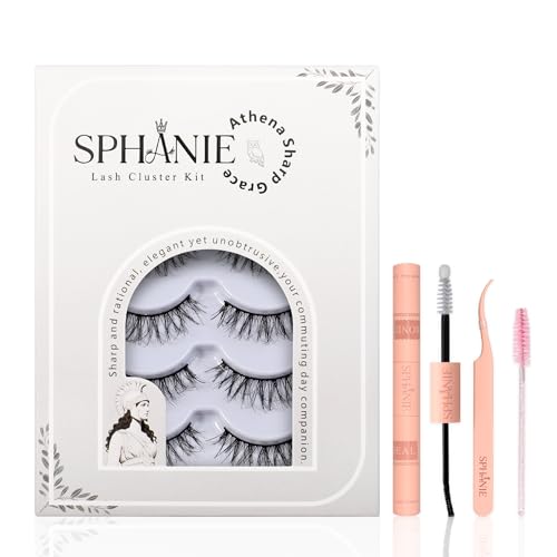 Natural Wispy Strip Lashes, 12.5mm Lightweight Faux Mink Lashes, 35mm Flared False Eyelashes for Everyday Natural Look, Soft & Comfortable, 5 Pairs