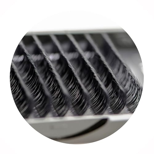 Eyelash Extensions 0.15mm Thickness C Curl 13mm Length Individual Volume Natural Eyelashes For Lash Extensions(0.15,C,13mm)