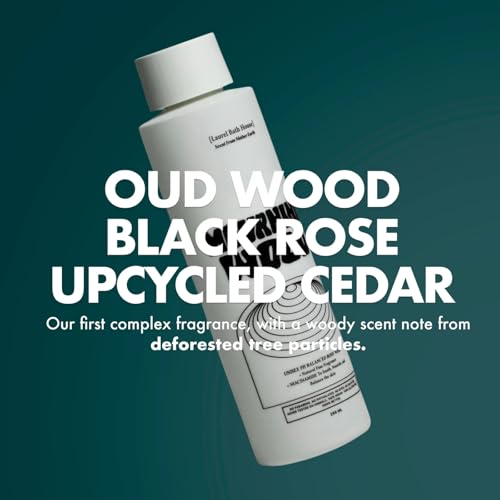 Mourning Wood Body Wash | Hydrates, Cleanses, Nourishes Skin with Niacinamide | Notes of Oud Wood, Black Rose, Cedar | Free From Parabens, Sulfates & Phthalates 415ml