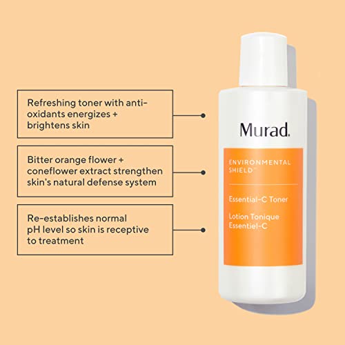 Murad Essential-C Toner ? Moisturizing Vitamin C Face Toner with Antioxidants to Refresh, Hydrate, and Restore Radiance ? 6 Fl Oz