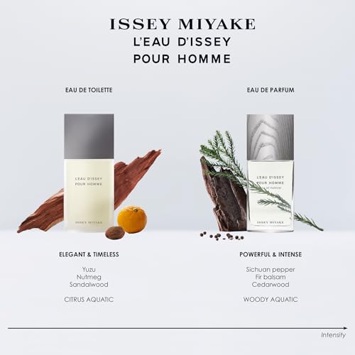 Issey Miyake L'Eau d'Issey Pour Homme Soothing After-Shave Balm for Men - Fresh, Lightly Scented Balm - Softens & Refreshes Skin - With Notes of Yuzu, Nutmeg & Sandalwood - 3.3 oz