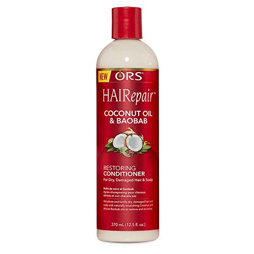 ORS HAIRepair Coconut Oil & Baobab Sulfate-Free Invigorating Shampoo HAIRepair Coconut Oil and Baobab Restoring Conditioner - Bundle