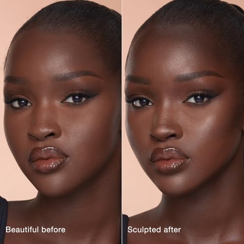 Charlotte Tilbury Hollywood Liquid Contour Wand - Easy-to-Use Contour Stick & Liquid Bronzer for Sculpting & Shaping - Leaves a Natural-Looking Sculpted Finish