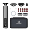 Electric Foot Callus Remover, 9-Speed for Dead Skin, Aluminum Alloy, Nano Glass Disc, Type-C Rechargeable, Replacement Discs, Storage Case ? Spa Pedicure, Relaxing Self-Care (Gunmetal)