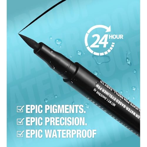 Brown Liquid Eyeliner Smudgeproof Bronze Light Brown Eyeliner Waterproof Brown Pencil eyeliner Long Wear Hypoallergenic (10# Bronze)
