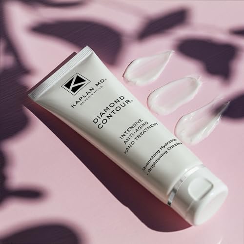 KAPLAN MD Diamond Contour Intensive Anti-Aging Hand Treatment, Quenching Hydration + Brightening Complex, 3.4 fl oz / 100ml