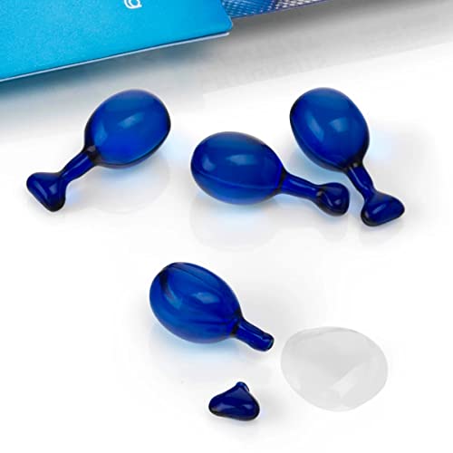 5 packs x 7 pcs I 35 applications I Balea Moisturizing Concentrate - Hydrating Oil Facial Capsules with Seaweed Extract, Vitamin E and Olive Oil, Germany