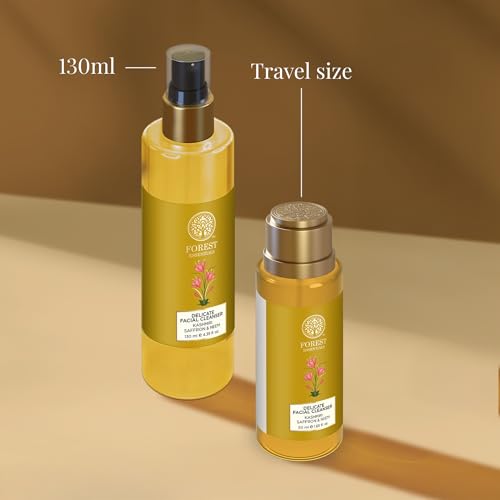 Forest Essentials Delicate Facial Cleanser Saffron and Neem 50 Milliliter