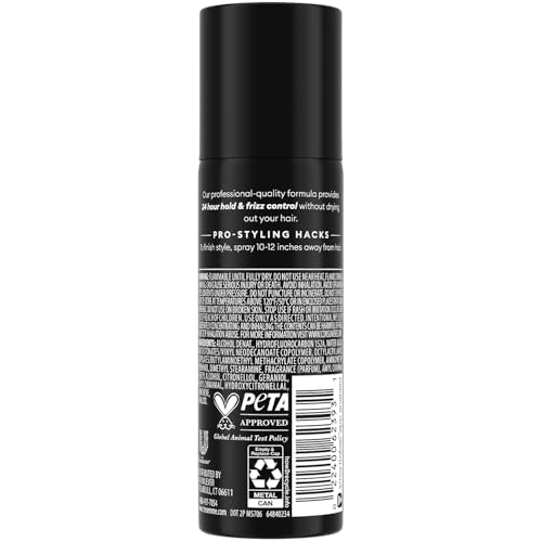 TRESemm? Travel Hairspray, Extra Hold, 12-Pack ? Moisturizing Hair Spray, Anti-Humidity, Anti-Frizz Hair Products, 1.5 Oz Ea