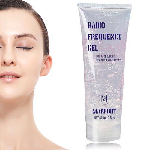 Cooling & Lubrication Gel Combination with Hair Removal and Beauty Facial Machine or Microcurrent Face for Women Men in Face or Body