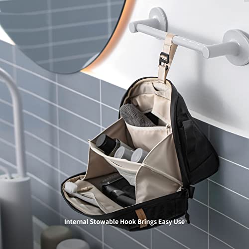 PGYTECH Wash Pouch Toiletry Bag Mini Tech Accessories Pouch Electronics Organizer Bag, Black