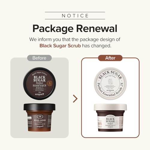 SKINFOOD Black Sugar Perfect Essencial Scrub 2X