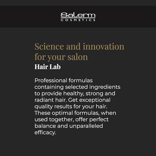 SALERM - Dyed Hair Conditioner - Color Longer Hair Lab - 300 ml - with Provitamin B5 and Vitamins A and E - Seals and Maintains Color - UV Protector - Sulfate and Paraben-Free