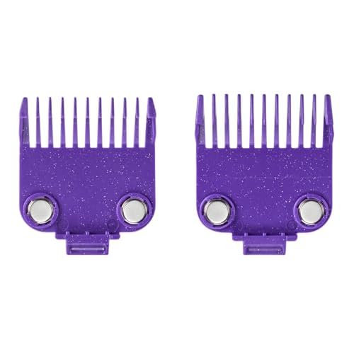 Andis 561002 OG Master Dual Magnet Attachment Clipper Guard Set, 2-Pack, Purple