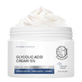 Glycolic Acid 15% Anti-Aging Wrinkle Cream Reduces the Appearance of Fine Lines, Wrinkles, Age Spots, Dark Spots & Improves Dull Looking Complexion. Includes A.H.A & Green Tea Moisturizer.