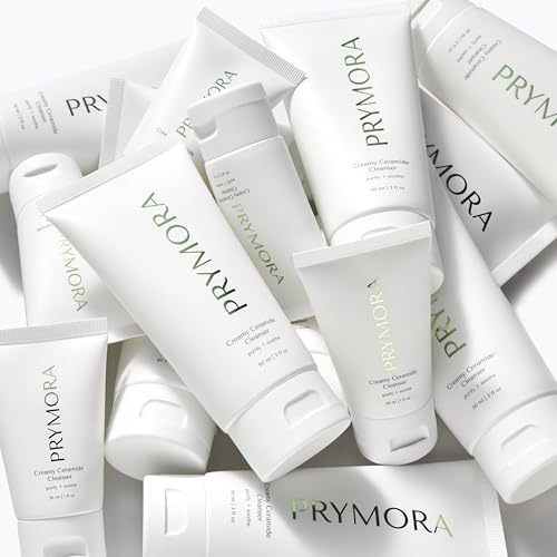 Mini Creamy Ceramide Cleanser | Purify + Soothe | Removes Impurities & Makeup, Sensitive Skin Approved | Travel Size