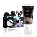IGK Hair Gloss Toner & Depositing Mask + At-Home Color Tool Set | Brown Bella Chocolate Brown | Semi-Permanent Shine + Tone | Salon-Quality Application