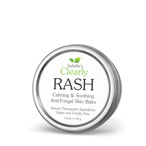 Isabella's Clearly RASH Soothing Skin Balm | Intensive Moisturizing Balm for Dry, Irritated & Compromised Skin | Natural, Vegan, Cruelty Free, Made in USA (1.6 Oz, 1, Count)