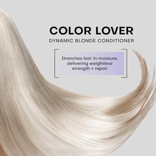 Framesi Color Lover Dynamic Blonde Conditioner, Purple Conditioner, Sulfate Free Conditioner, Color Treated Hair